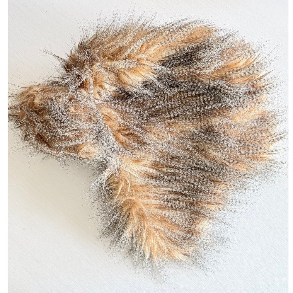 Trapper Hat Faux Fur Women Tan Grey Winter Ear Flap Aviator Cap